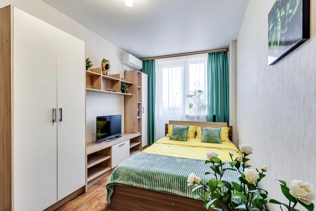 Однокомнатная квартира с мятным намеком — аренда посуточно в Аксай