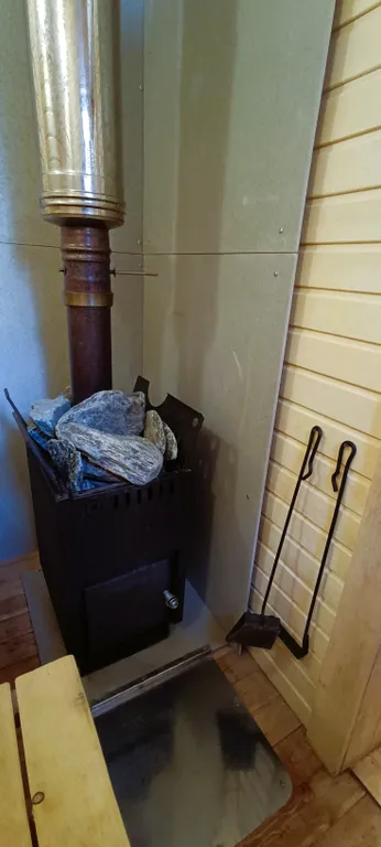 Новый гостевой дом и баня у Горного парка