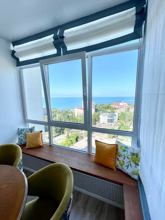 Апартамент с панорамными видом на море