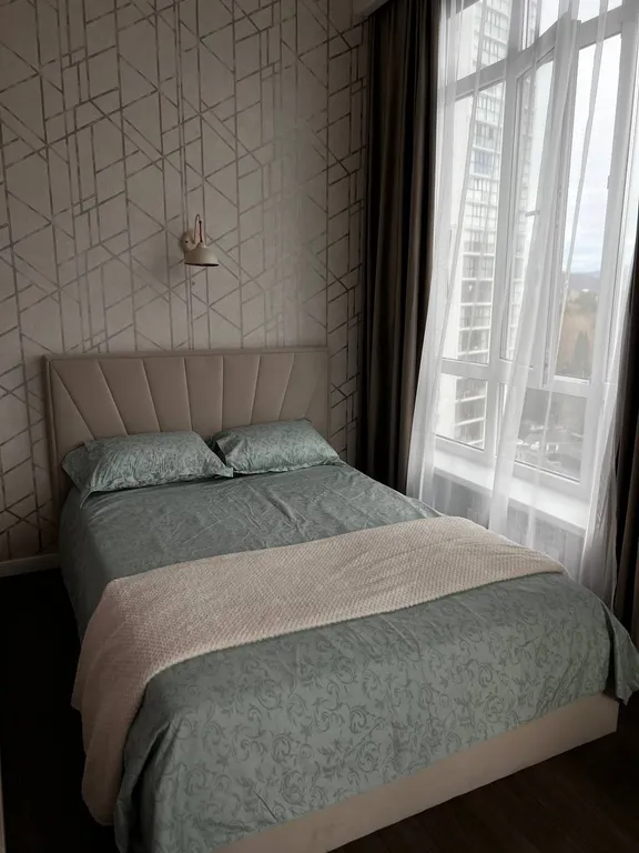 Уютная евродвушка с видом на море, горы и парк Ривьера