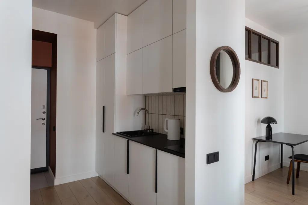 Комфортная студия Mosaic White