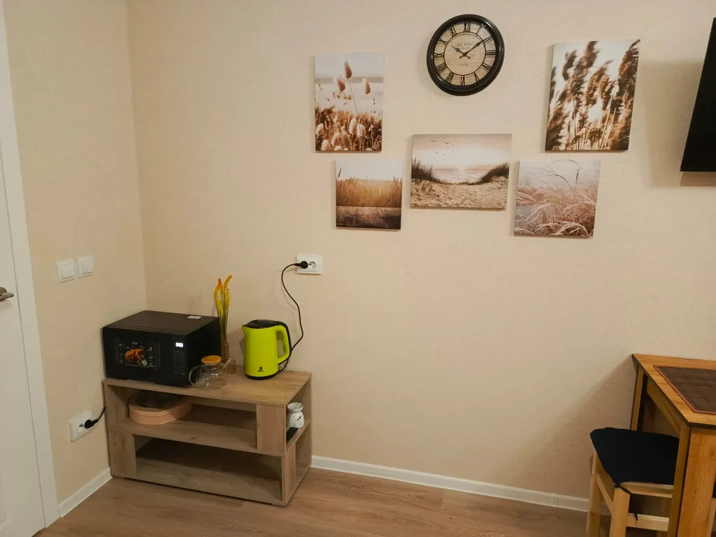 Квартира Квартира Уютная студия рядом с лесом — Янино-1