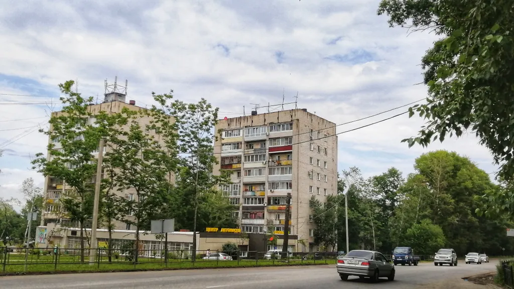 Квартира с панорамным видом на город у аэропорта