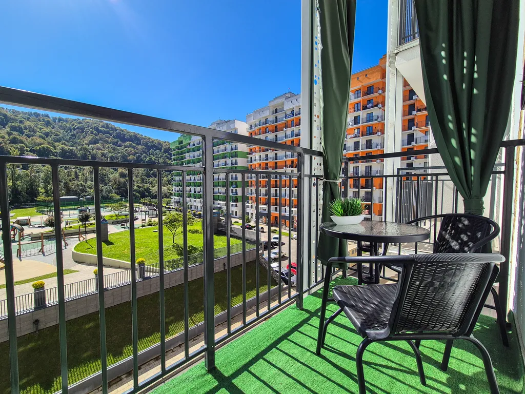 Студия в Летнем с видом на лес