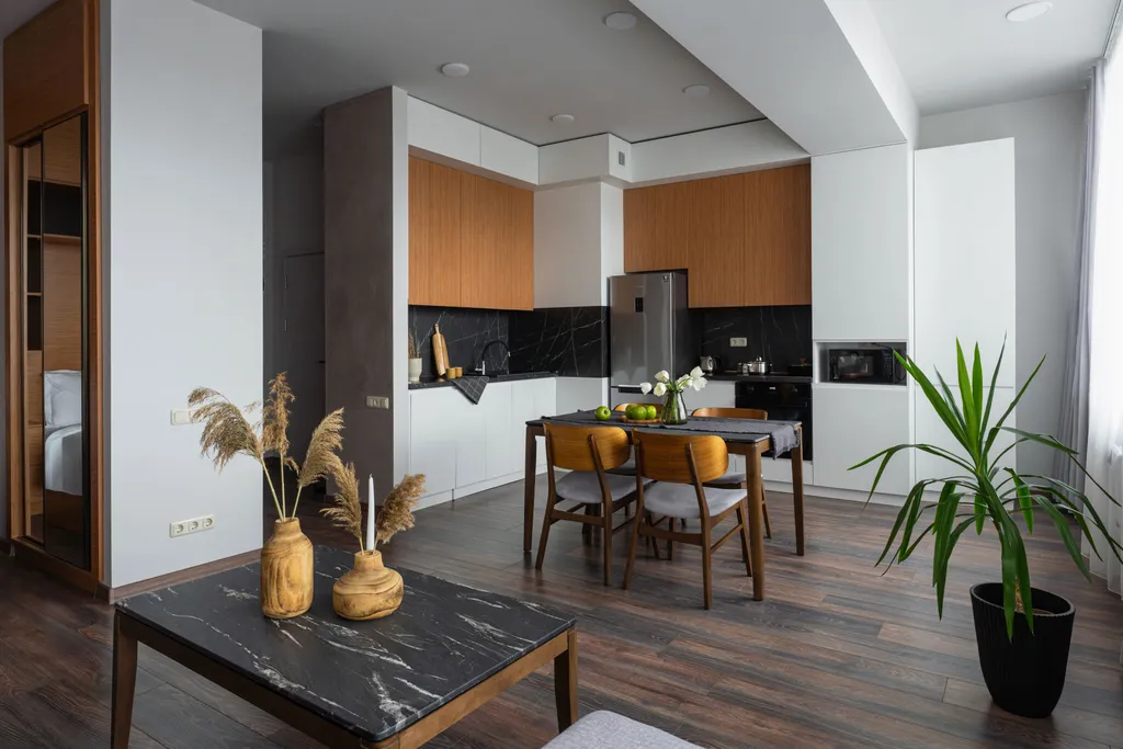 Уютная квартира в центре города рядом с Сизнс Парк