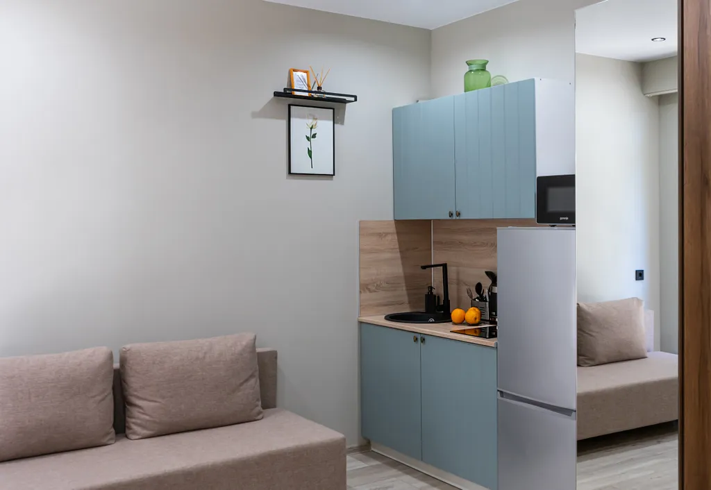 Апартамент с ярким интерьером в ЖК Сорренто Парк