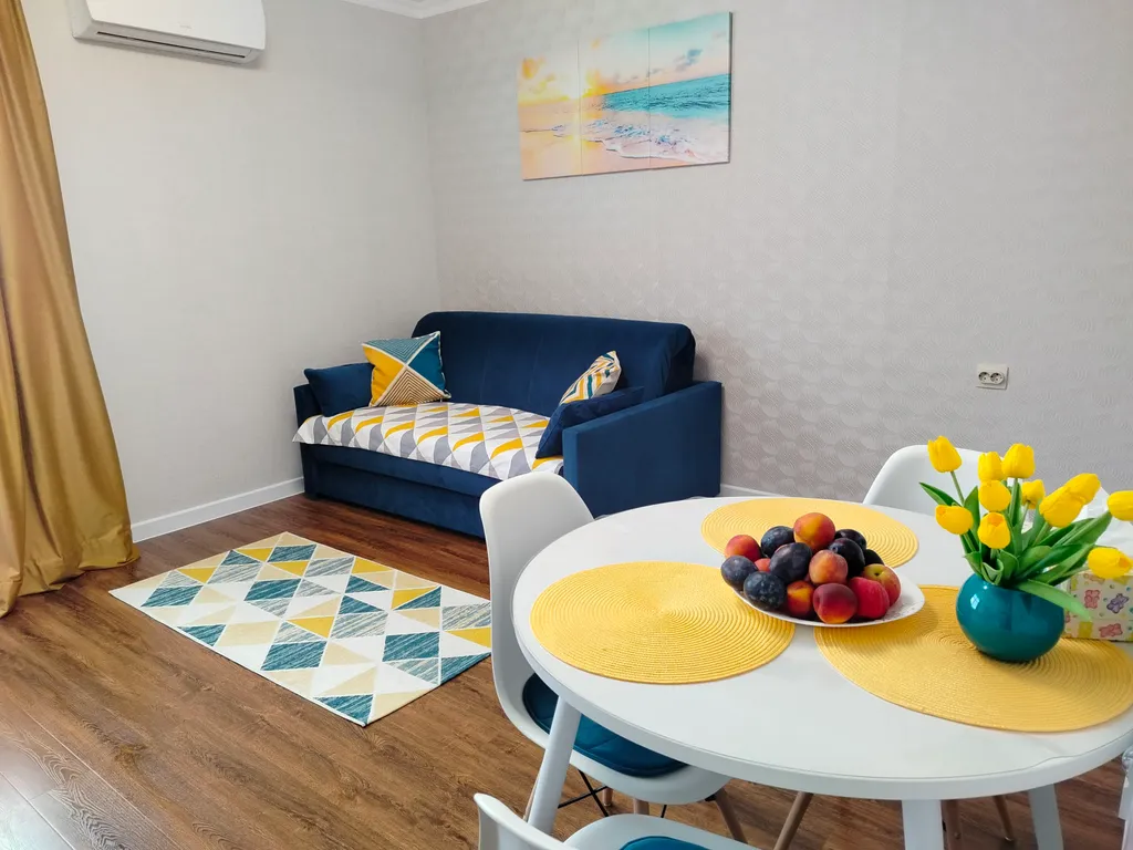 Квартира Квартира Апартамент со всеми удобствами в 3-х минутах ходьбы от моря — Анапа