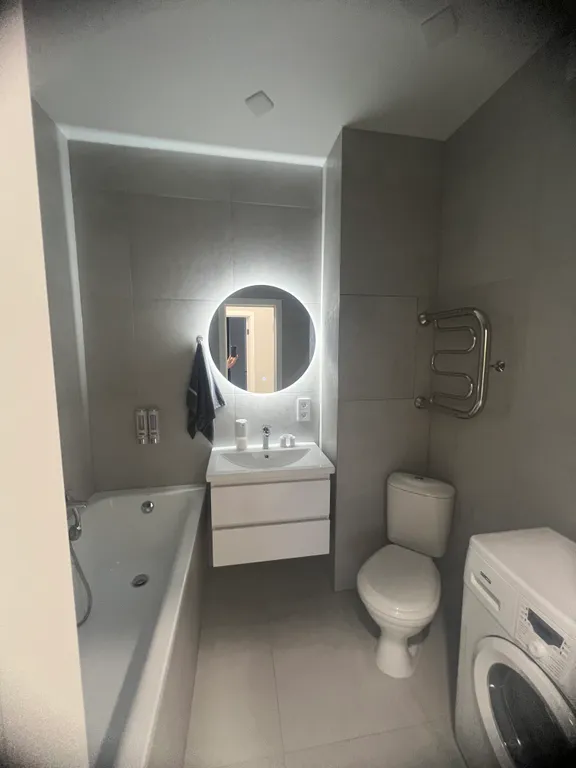 Уютная квартира в новом доме с видом на город