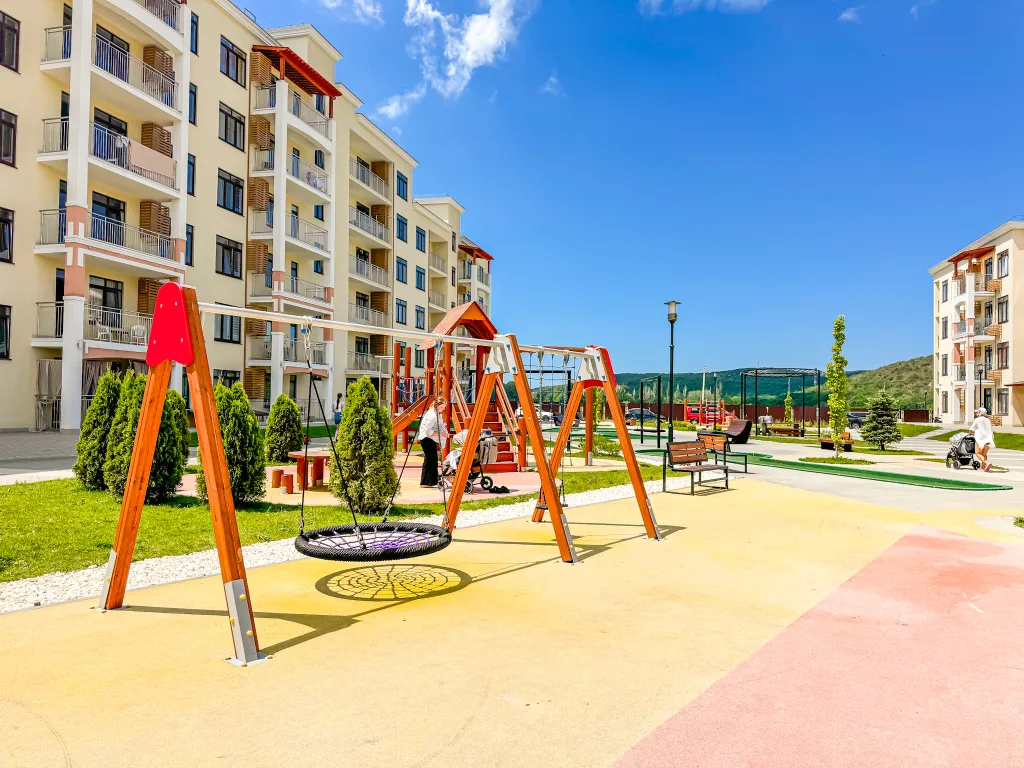 Уютная студия Мята с видом на горы