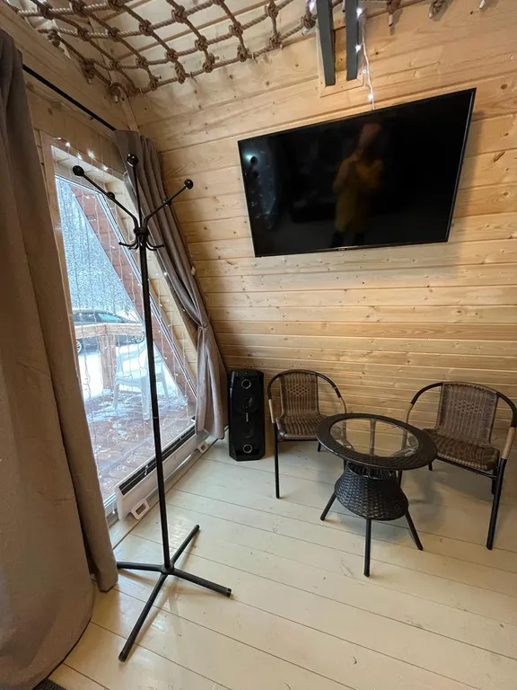 Дом в стиле А-фрейм в Подмосковье