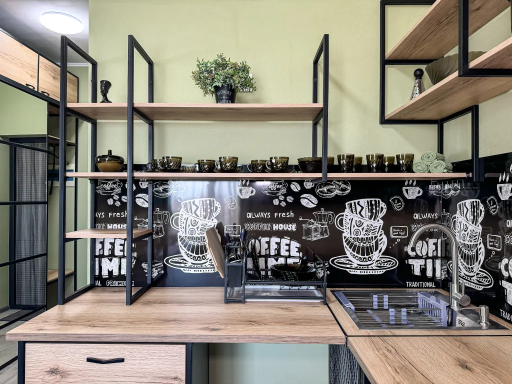 Уютная однокомнатная квартира в тихом живописном месте