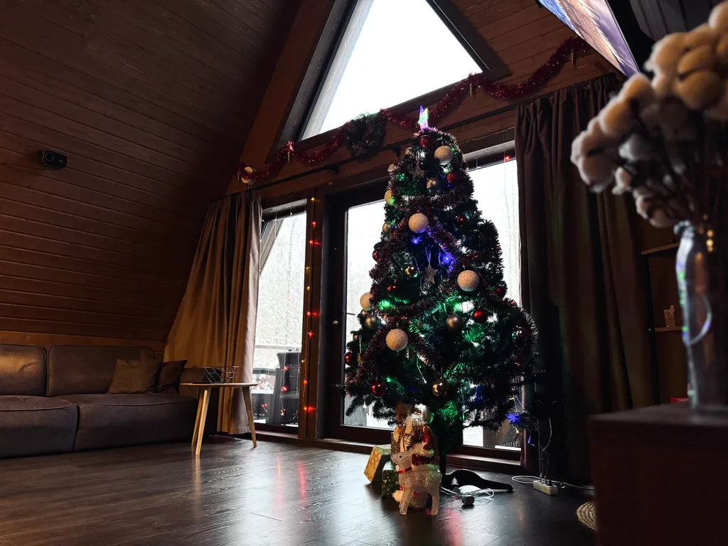 Коттедж Просторный дом A-frаmе у леса — Кискелово