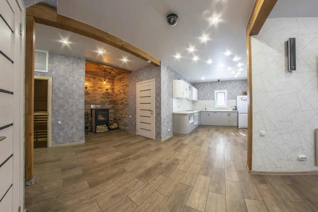 Дом у озера с сауной и банным чаном