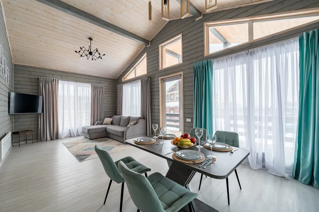 Дом-шале в Сорочанах с баней