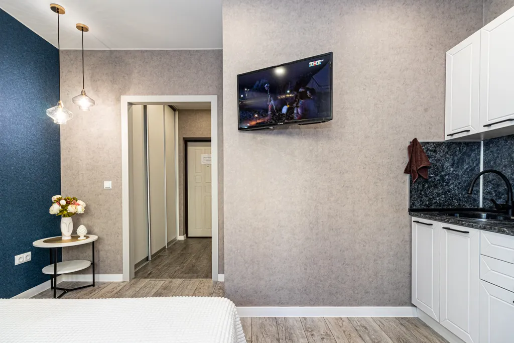 Квартира Квартира Новая дизайнерская студия ждёт своих гостей — Краснодар