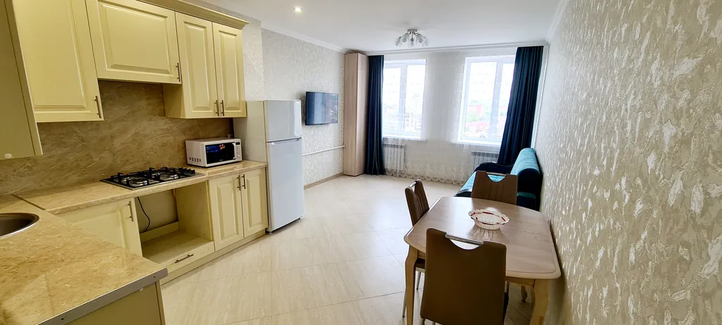 Просторная квартира с 2-мя кроватями и раздвижным диваном