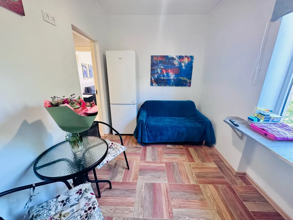 Апартаменты "Матисс" в 300 м от песчаного пляжа,балкон с видом на море