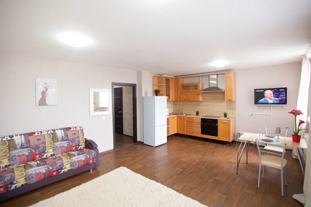 Квартира Квартира Отличная, новая студия возле ТРЦ Планета — Красноярск