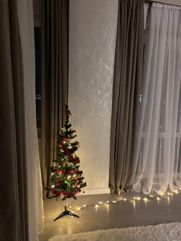 Уютная дизайнерская квартира с прекрасным видом