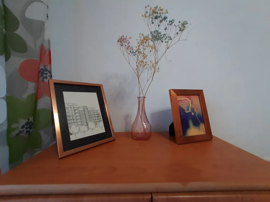 Большая квартира c красивым видом на город