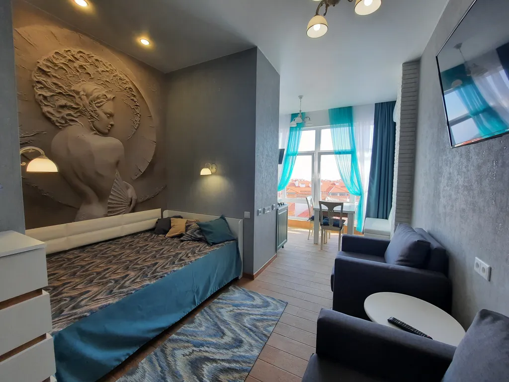 Квартира Квартира Студия с видом на море — Геленджик