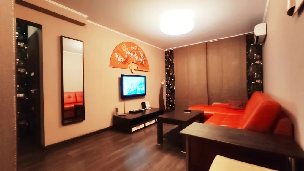 Двухкомнатная квартира в стиле Япония с джакузи в полу