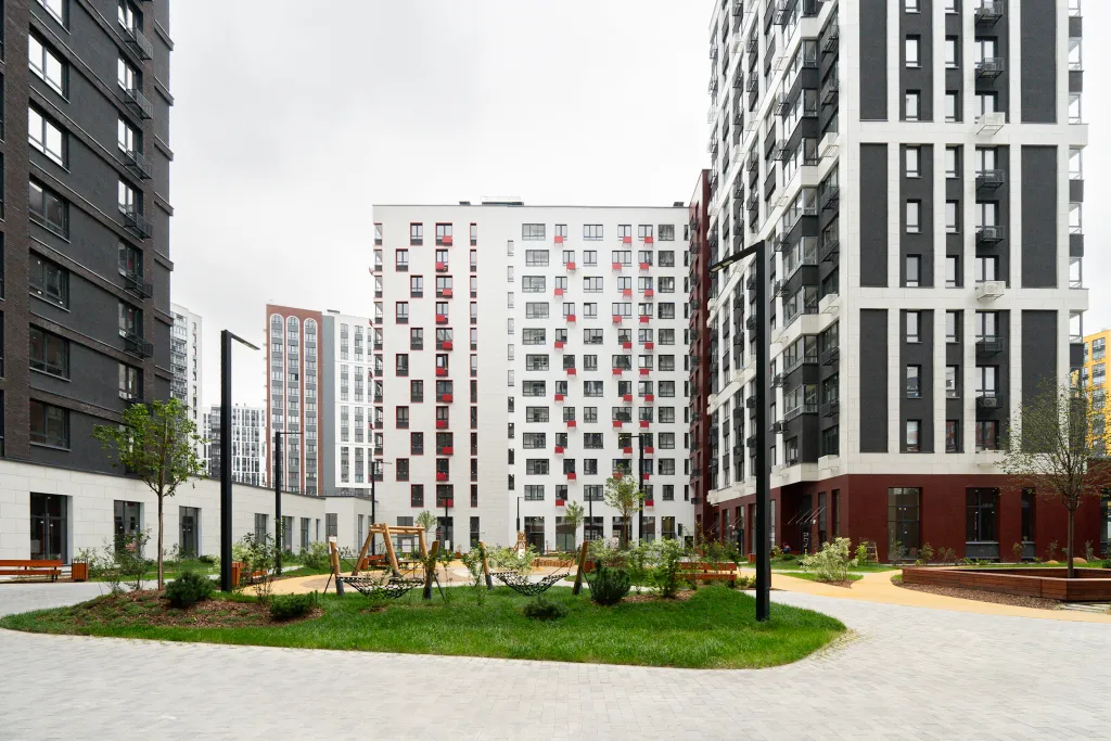Квартира Стильная, новая квартира с яркими акцентами у метро Прокшино — Москва