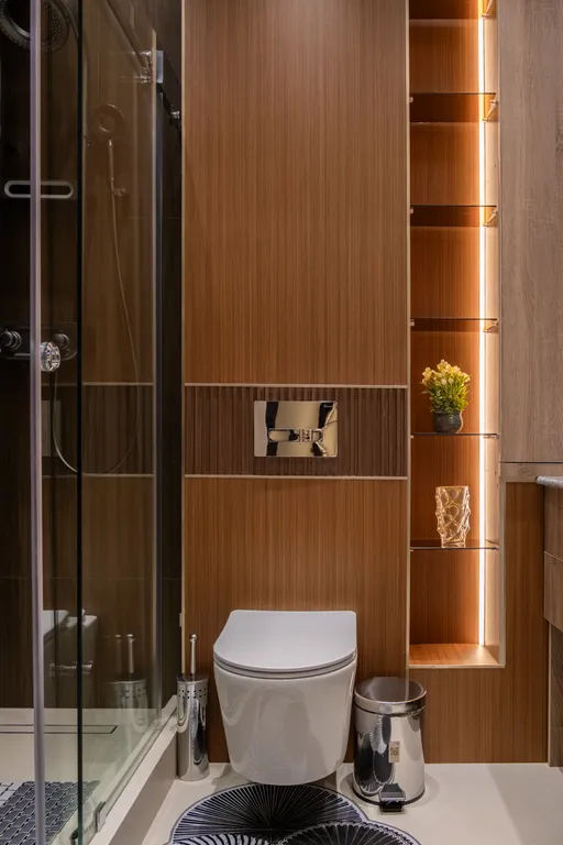 Стильная студия с прекрасным видом на город в U-Tower