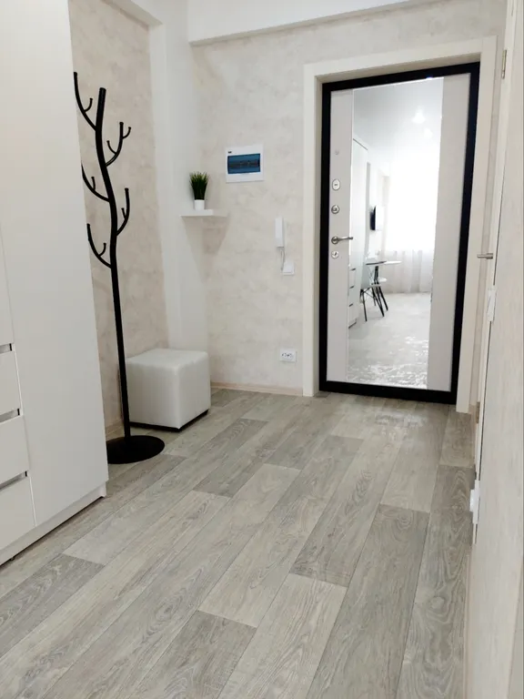 Уютный апартамент в новостройке с двумя кроватями