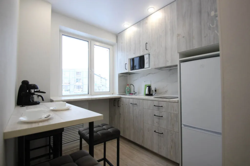 Стильная однокомнатная квартира с современным ремонтом