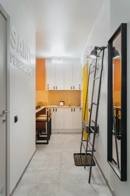 Квартира Квартира Смарт-студия у метро Василеостровская — Санкт-Петербург