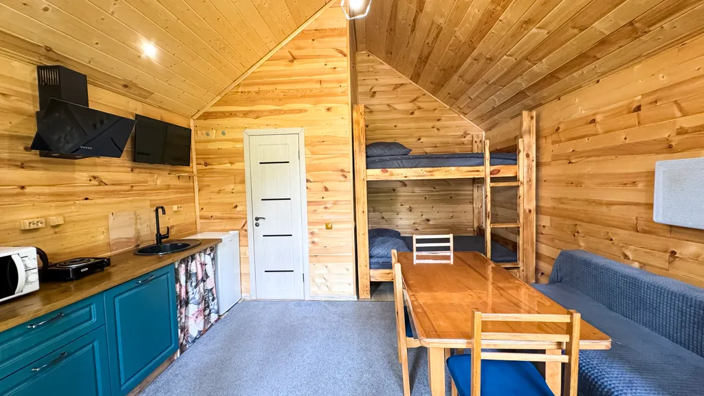 Коттедж Четырёхместный дом с видом на лес — Архыз