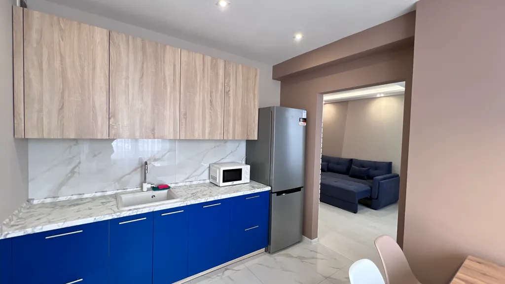 Современная квартира в центре с красивым видом на город