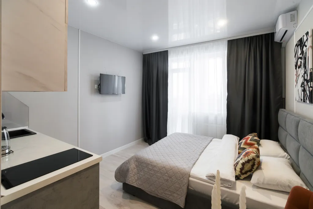 Студия на Набережной реки в ЖК Аквамарин