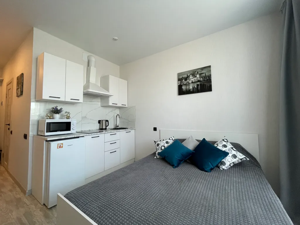 Студия в современном ЖК Аквамарин