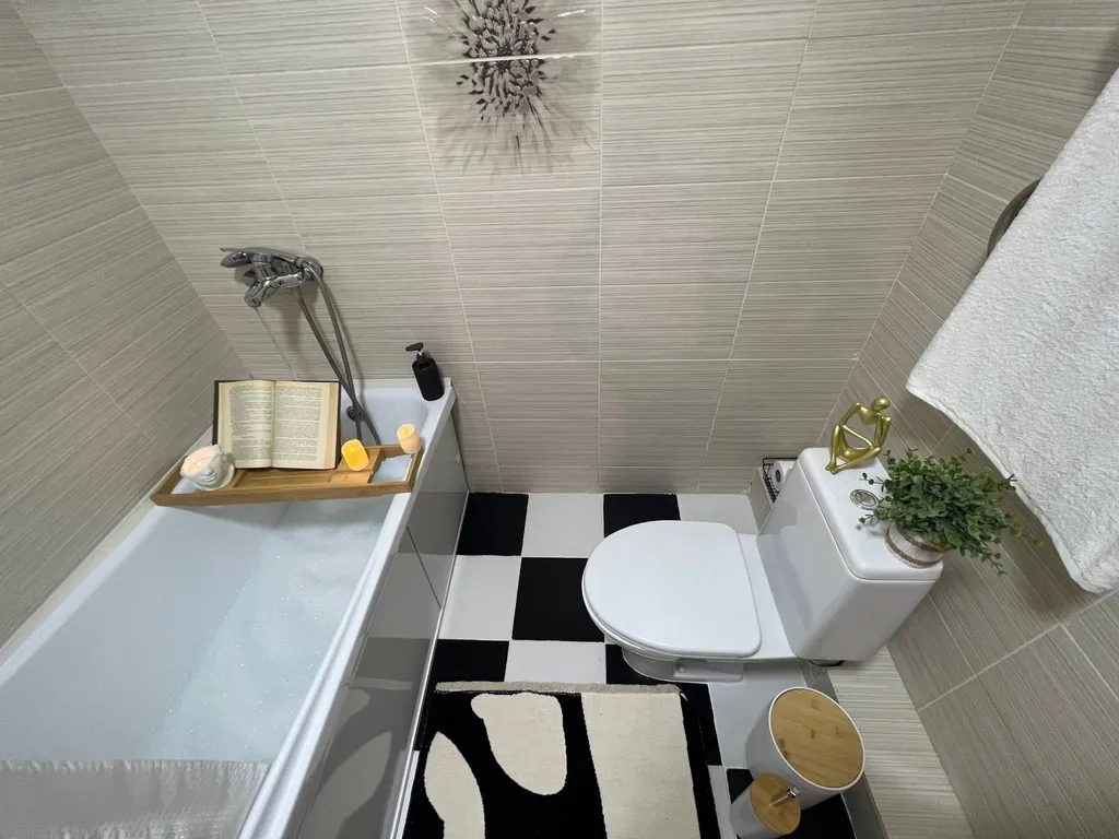 Просторный двухкомнатный апартамент Терракота