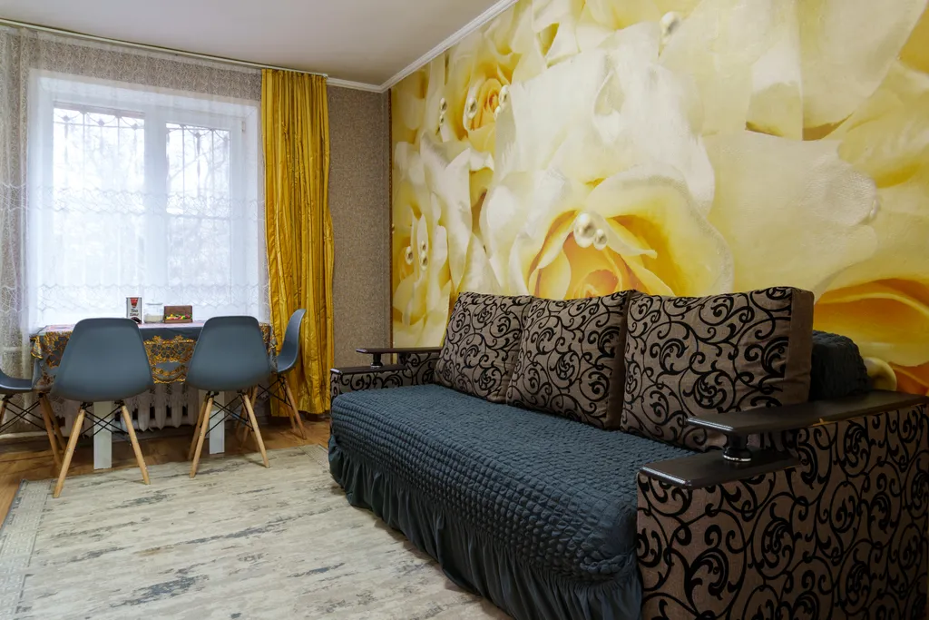 Комфортабельная трёхкомнатная квартира(7 гостей 5 спальных мест)