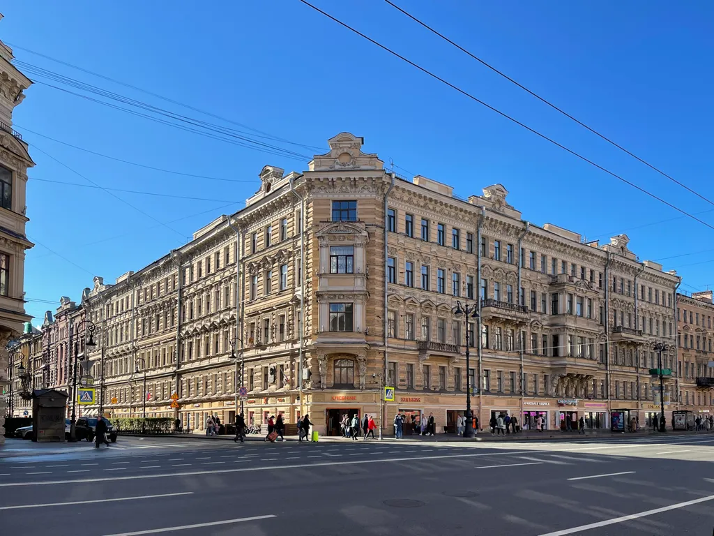 Квартира Квартира Энигма в шаге от Московского вокзала с видом на Невский — Санкт-Петербург