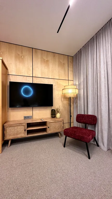 Шикарный Барн с сауной и купелью