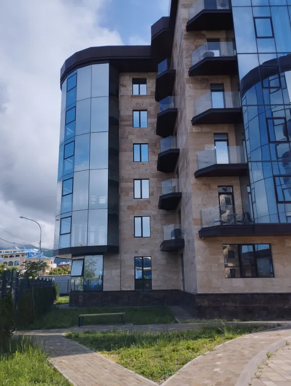 Квартира Квартира Апартамент мечты с прямым видом на море с просторного балкона — Лазаревское