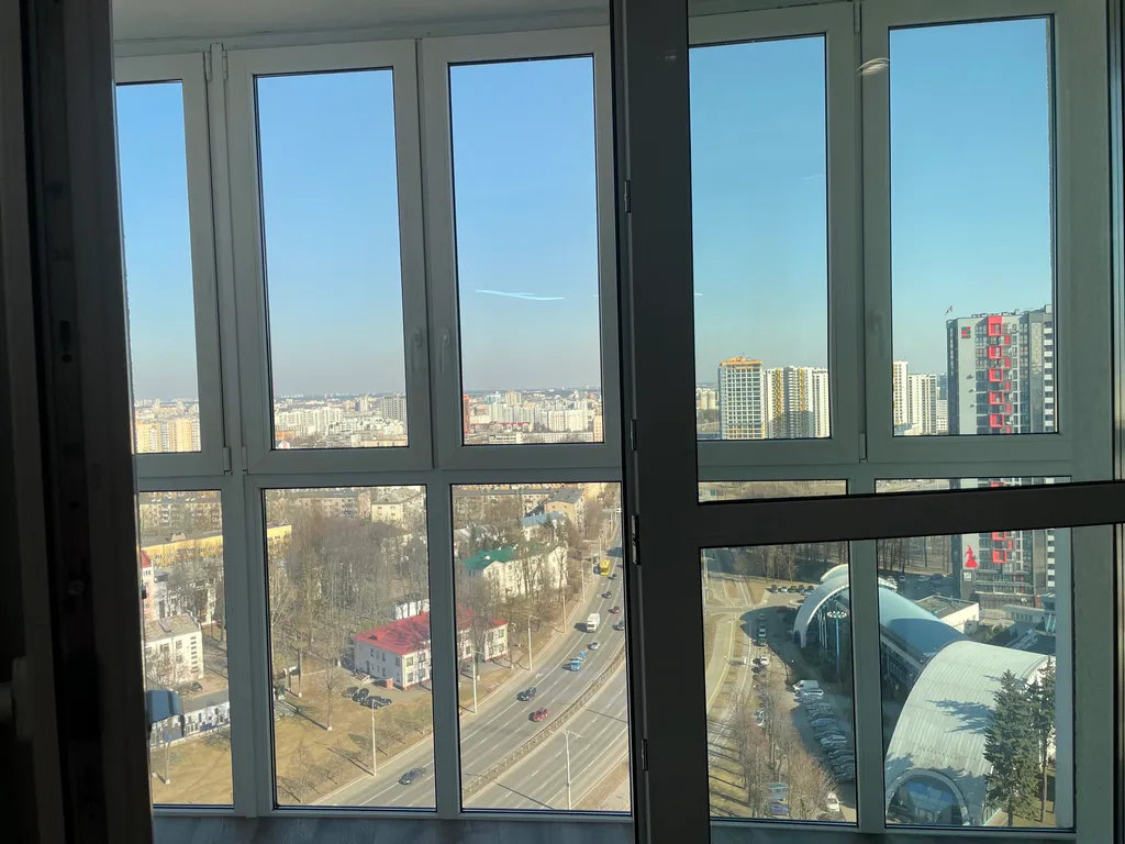 Квартира Квартира Уютная панорамная студия — Минск