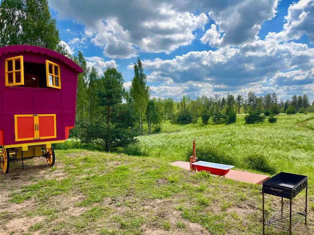 Уникальный арендный объект Кибитка на холме