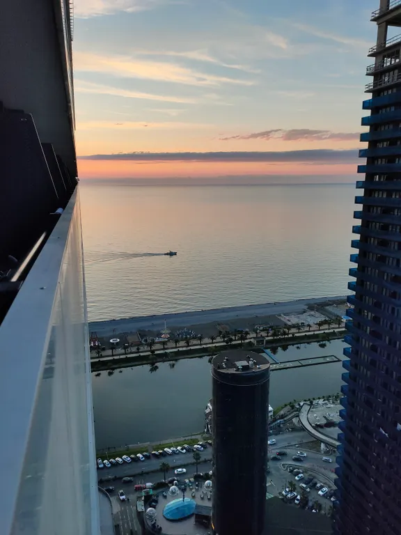 Квартира Апартаменты с видом на море в комплексе Орби - Сити — Батуми