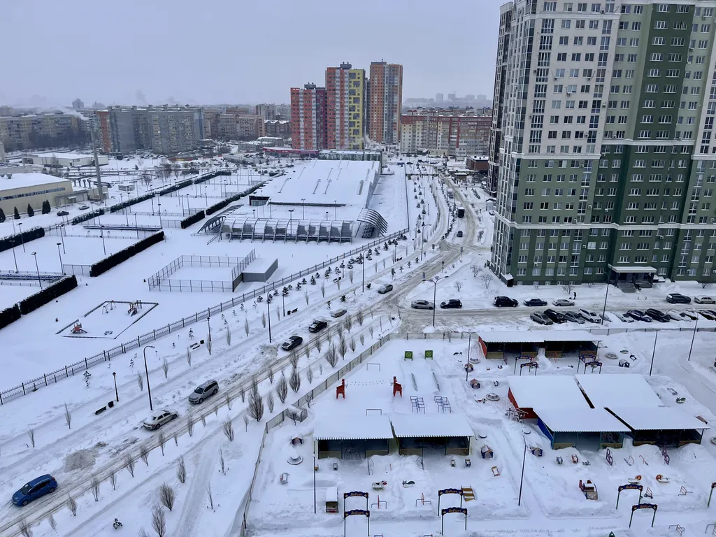 Квартира для семьи у парка, зелёная зона рядом