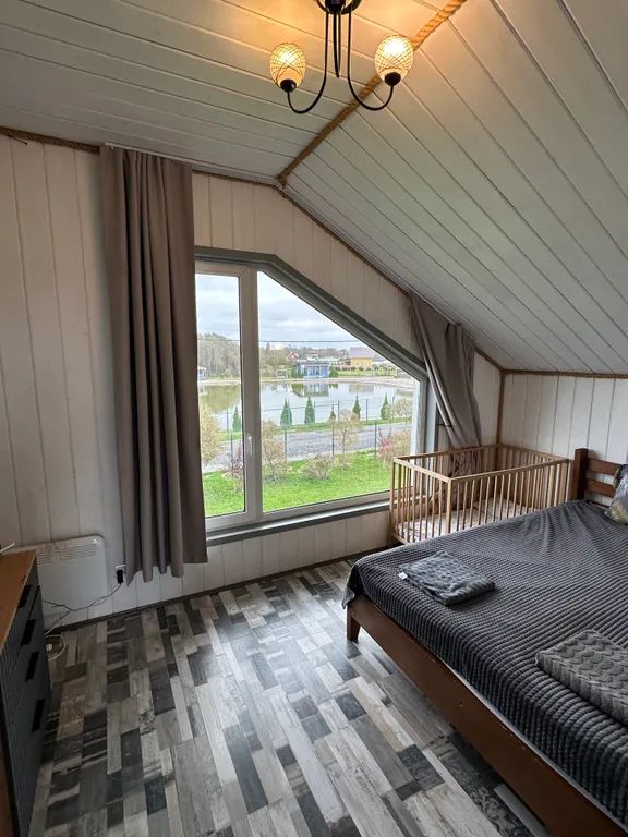 Семейный загородный дом с баней