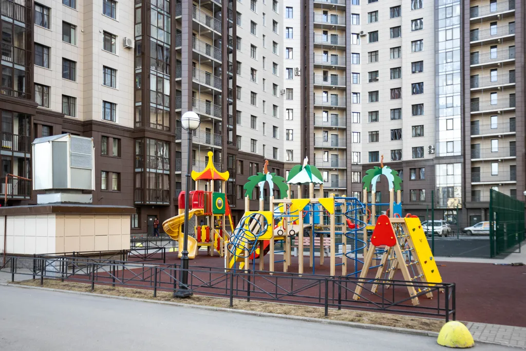 Апартаменты с двумя спальнями на 17-м этаже у Московских ворот
