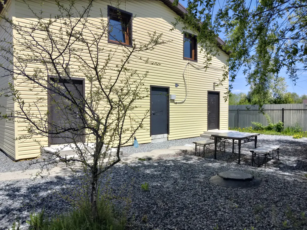 Домик с видом на озеро