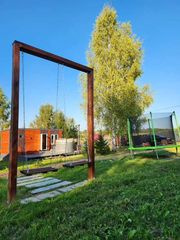 Коттедж Дом в Берёзовой роще амбар-хаус — Дмитровское