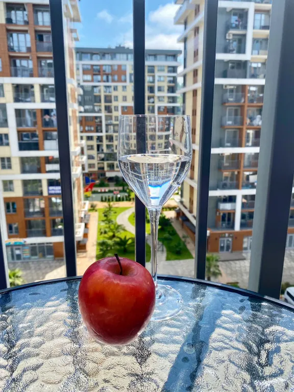 Апартамент с видом на море и в трёх минутах от пляжа