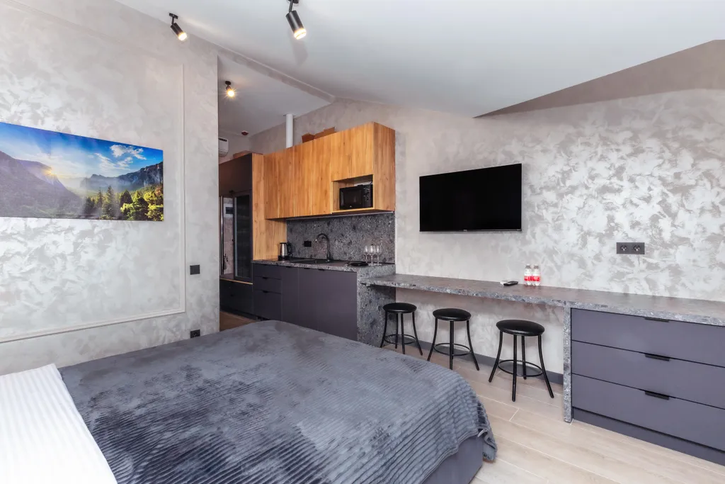 Студия в доме бизнес-класса в самом центре Красной Поляны